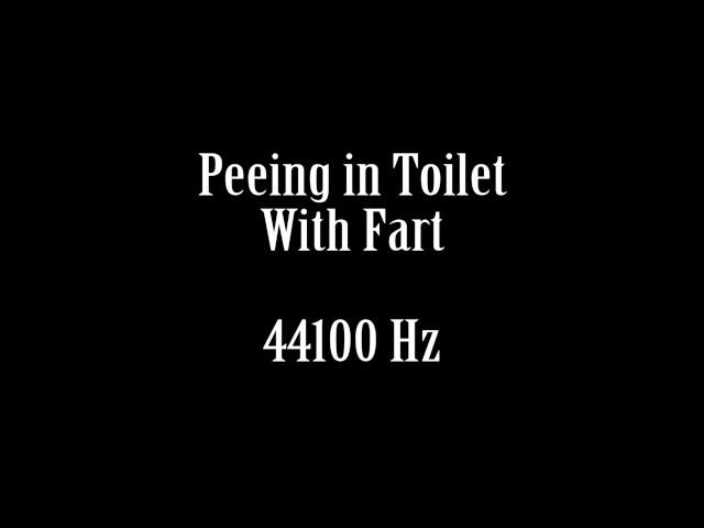 Human Sounds Man Peeing Urinating in Toilet With Fart Sound Effect Free High Quality Sound FX class=