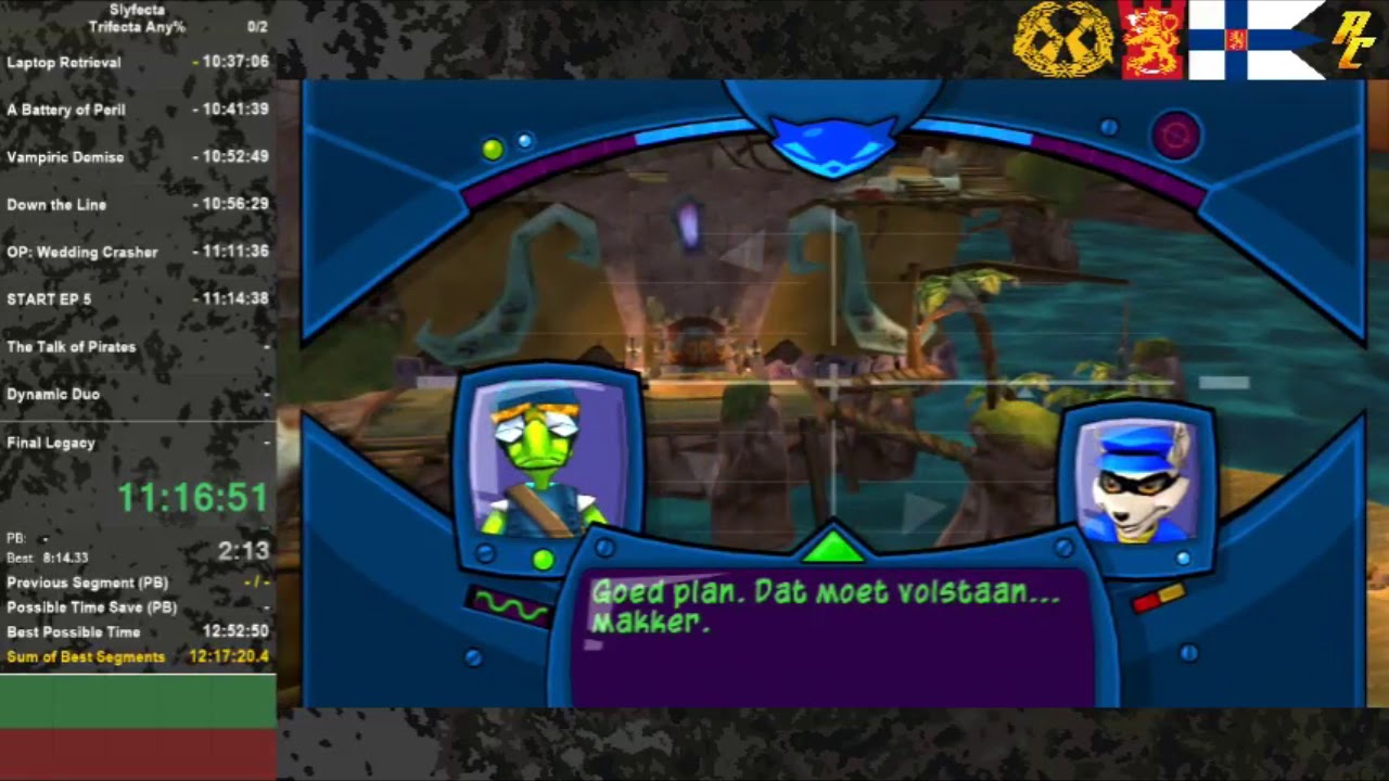 Sly 3: Just Another Cutscene Skip Fail... (and a strat useful only for this scenario)