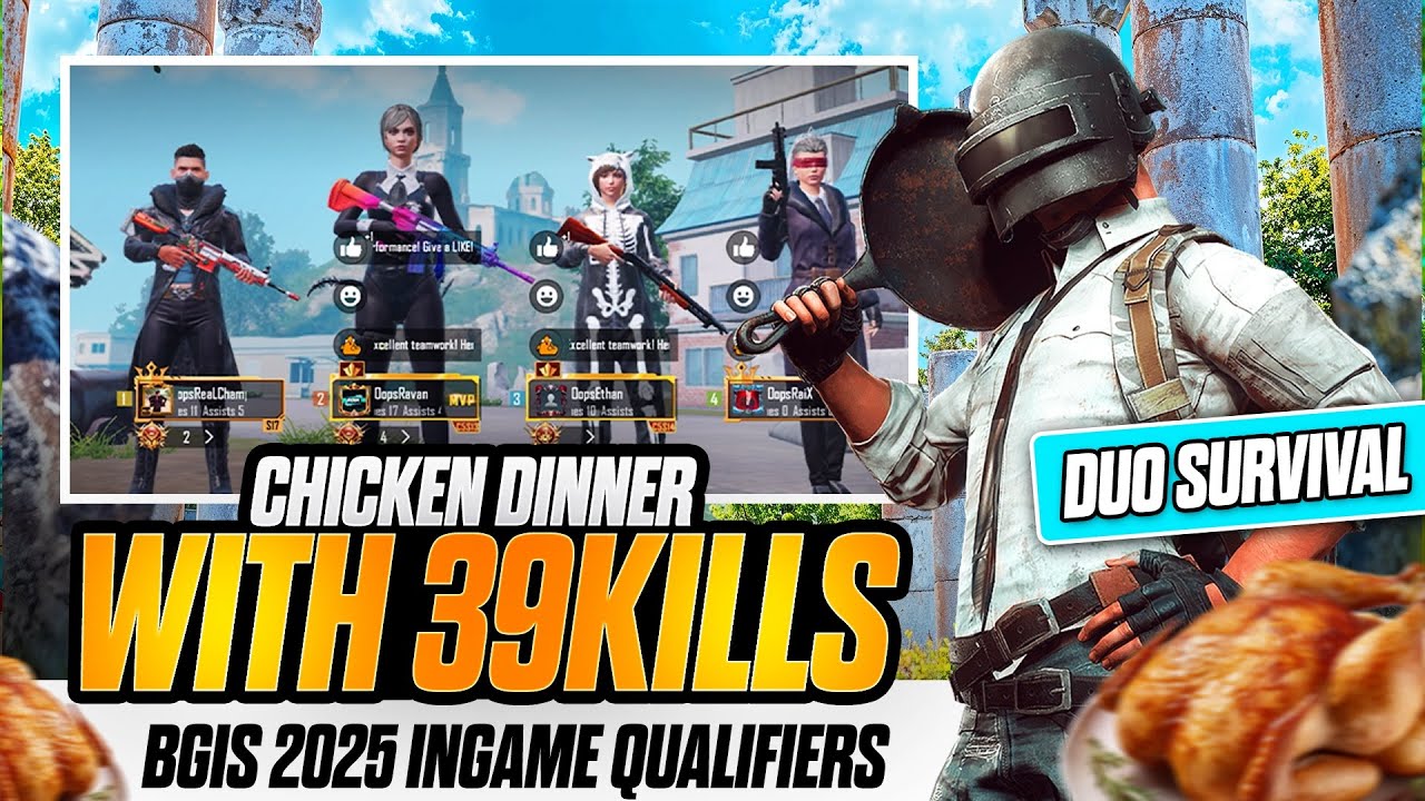 39 Kills & Duo Survival Chicken: Epic Victory in BGIS 2025 Qualifiers ...