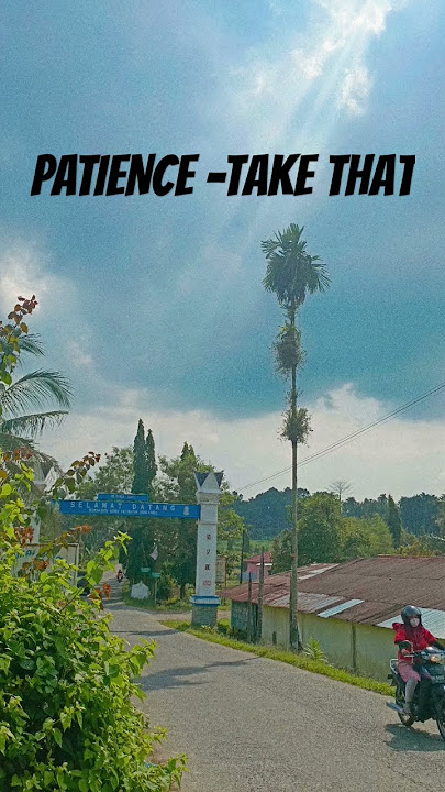 Take That - Patience Lyrics 