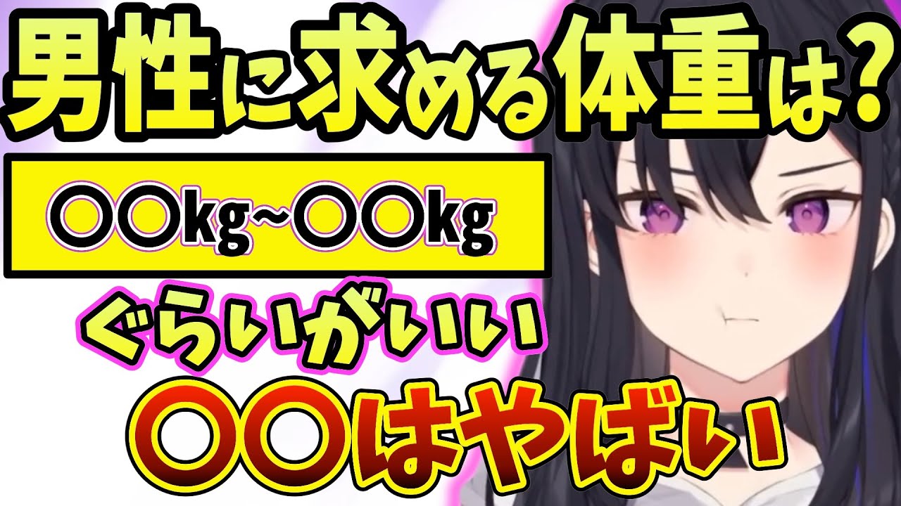 身長170㎝で体重〇〇㎏は良くないと思う一ノ瀬うるは【ぶいすぽ/切り抜き/雑談】