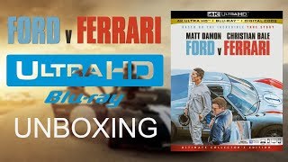 I unbox the 4k ultra hd + blu-ray digital code combo pack of ford v
ferrari. synopsis: american car designer carroll shelby and driver ken
miles battle cor...