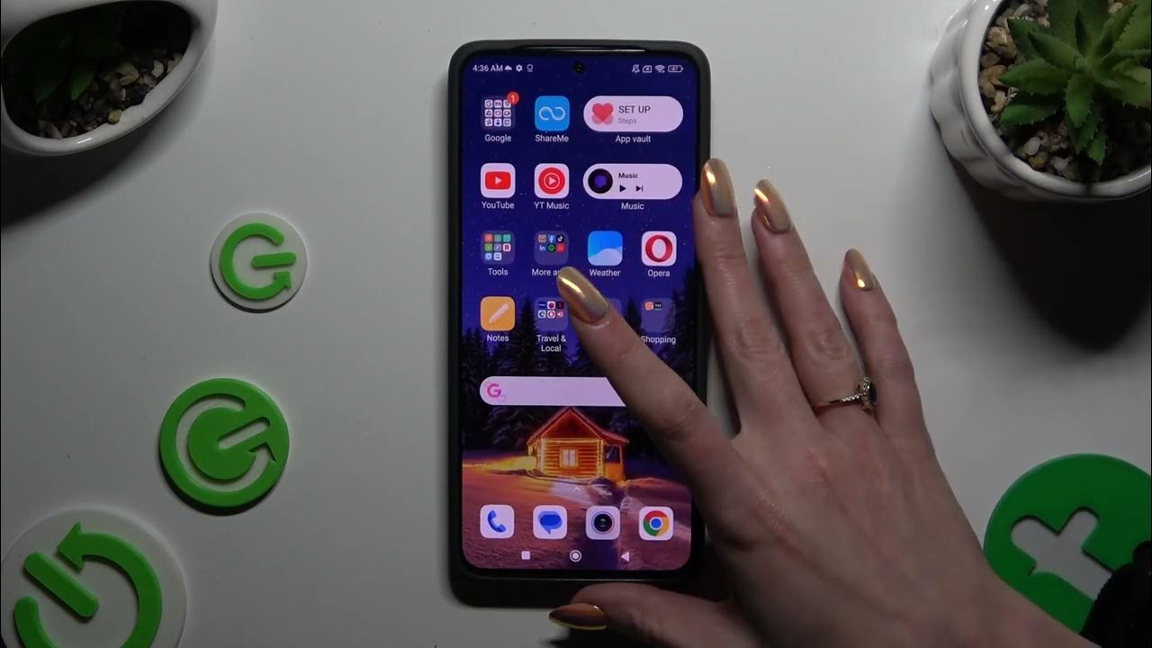 How to remove google search bar from xiaomi redmi note 13 home screen