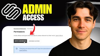 How To Send Admin Access Via Link In Squarespace (Tutorial 2026)