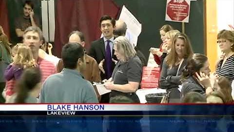 Poll workers spend time helping voters