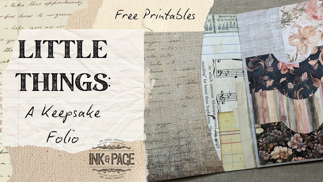 Мелочи: Памятный альбом | Бесплатный проект на февраль | Идеально подходит для начинающих!