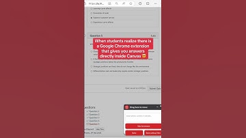 How to cheat on a canvas test 😂 #canvasai #canvaschromeextension #studytools