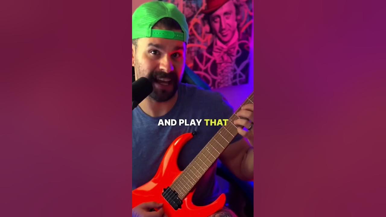 Easiest Way to Harmonize Metal Guitar & #guitar Playing