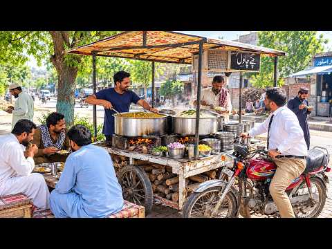🇵🇰 ONLY 35¢! 😍 LOCAL CHANNA CHAWAL | HARDWORKING YOUNG VENDOR | AUTHENTIC PAKISTANI STREET FOOD