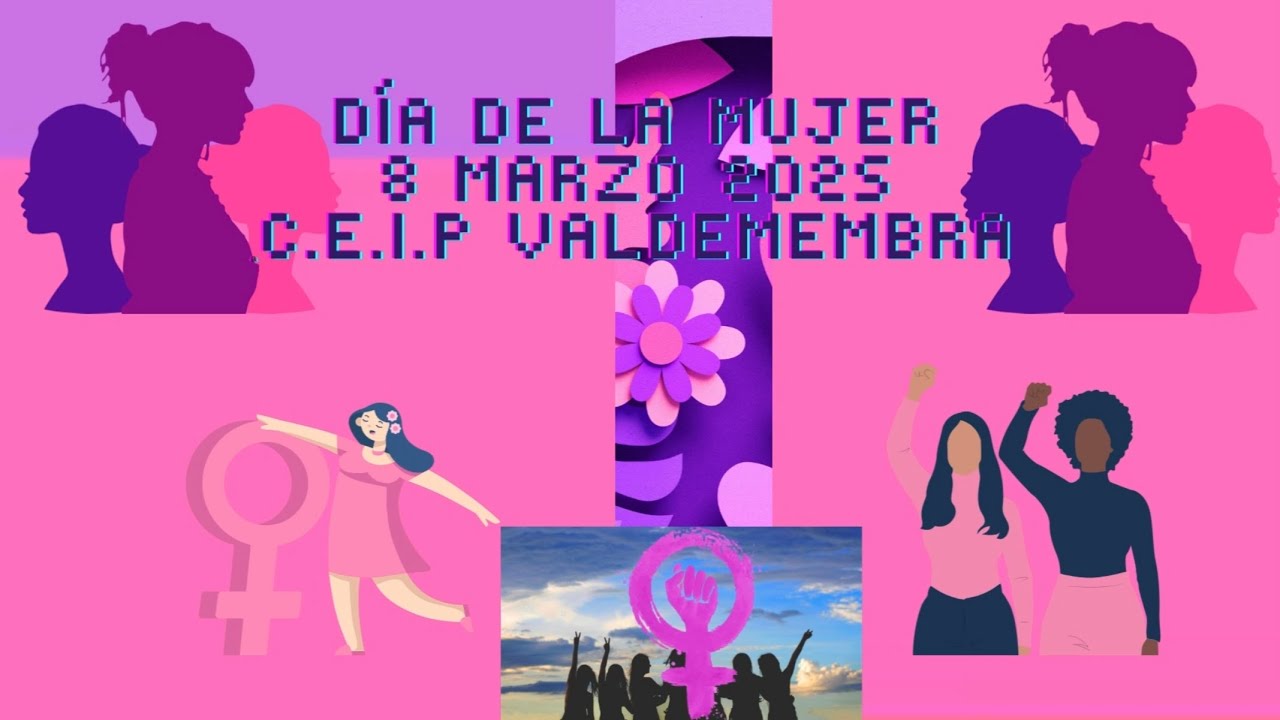 Día de la Mujer 8 de marzo 2025 - Photocall por la igualdad - YouTube