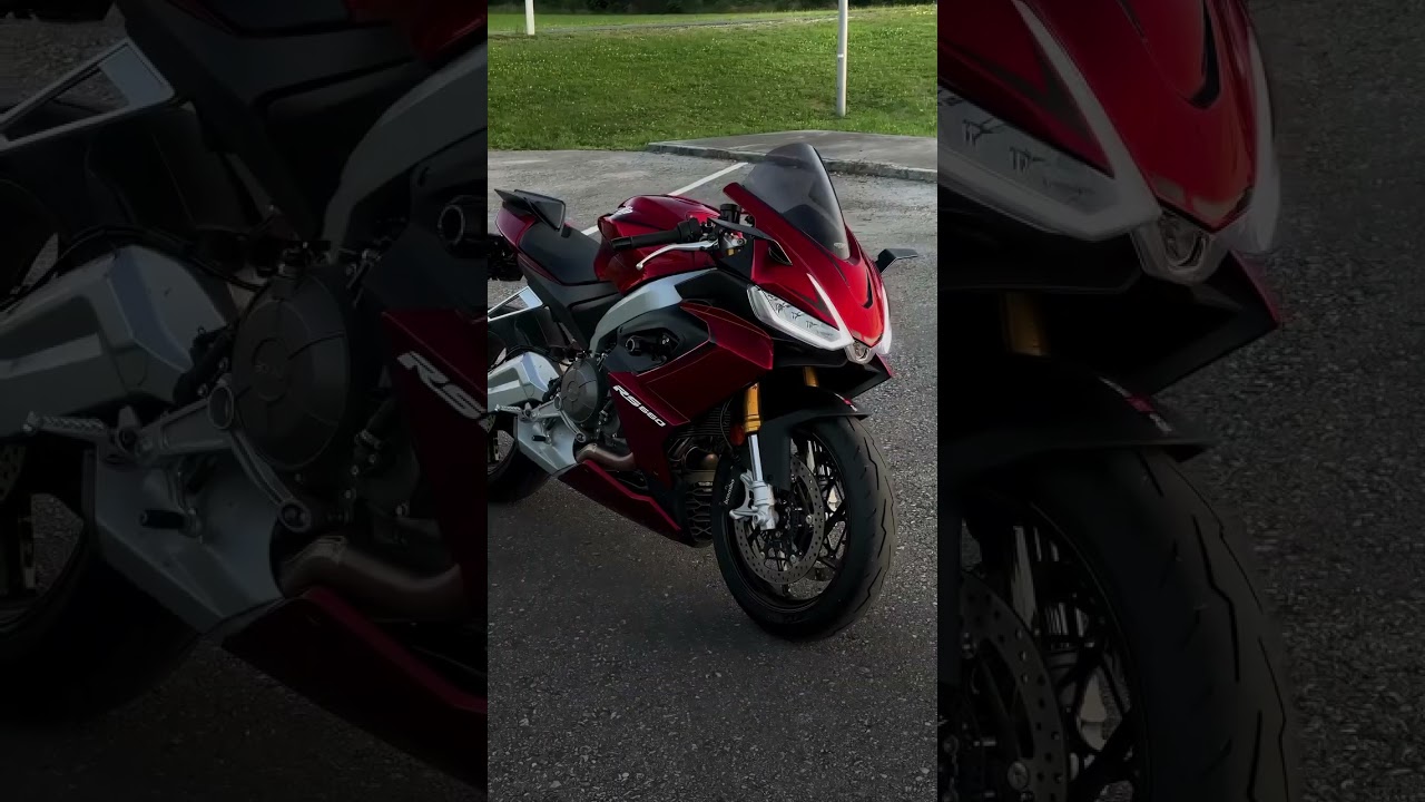 Aprilia Rs 660 plus a female biker / Biker girl 🔥♥️ & that Shoei helmet 💀 #supersport #italianbeauty