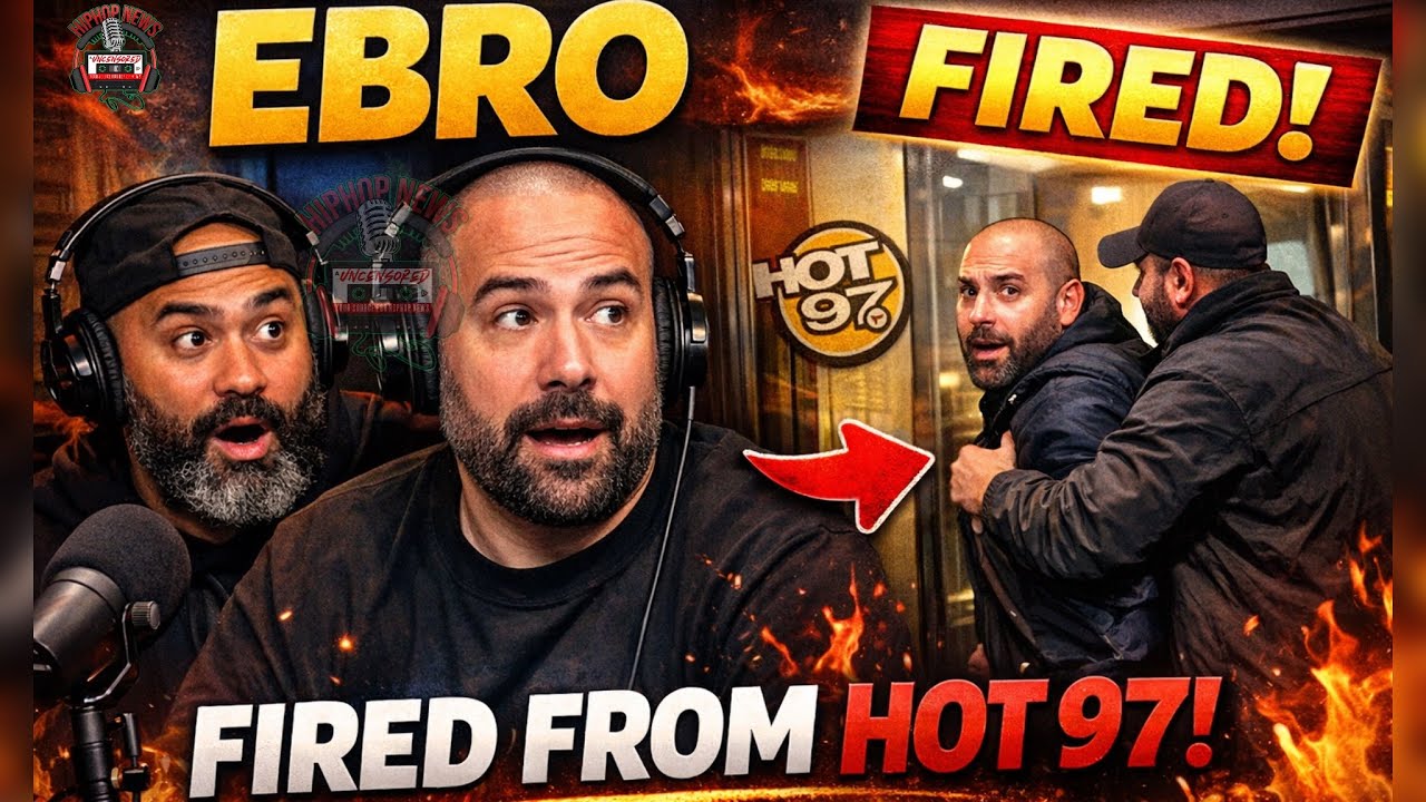 😳УТЕЧКА: Настоящая причина увольнения Эбро с радиостанции Hot 97‼️