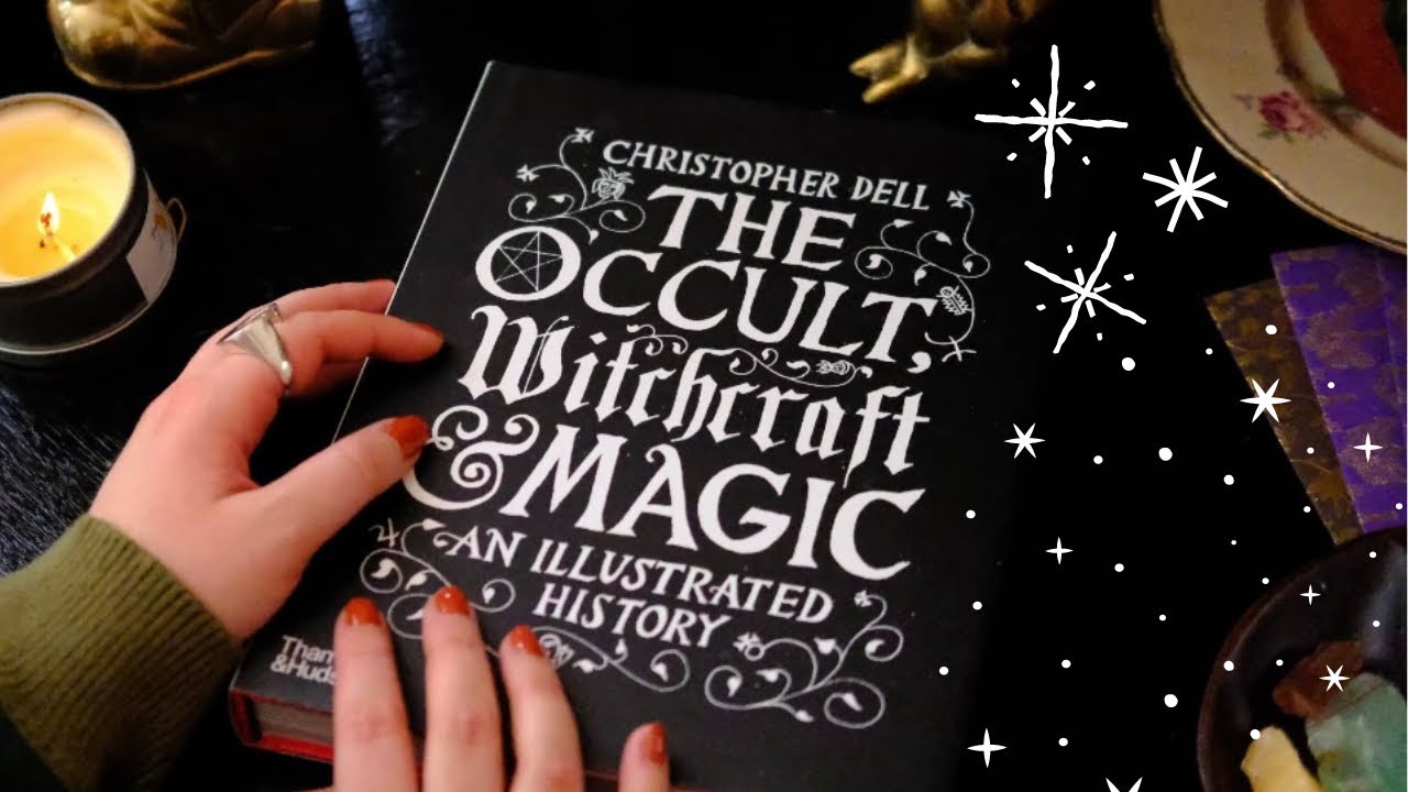 ASMR ✨Книга о колдовстве и магии 🧙🏻‍♀️🧹для сна 💤 (тихое перелистывание, чтение, обведение)