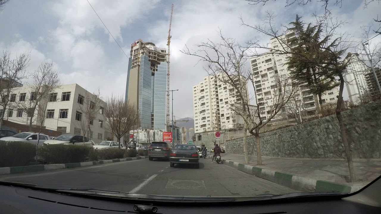 Time Lapse of a Drive Around Tehran, Iran