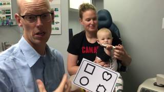 How do you do an Eye Exam on an Infant?