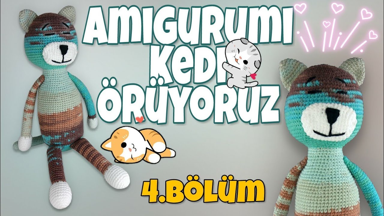 Youtube Amigurumi Hello Kitty Kedi