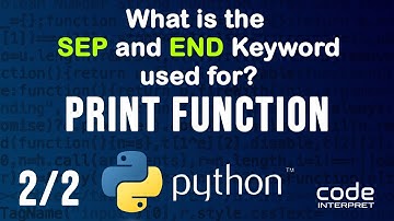 Positional Arguments Vs Keyword Arguments inside a Print Function in Python. #python