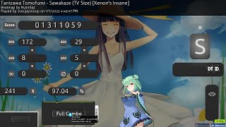 mrekk skin buff is real | my new top play in osu! (208pp)