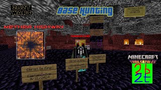 2b2t Wars. Traveling Nether Highway