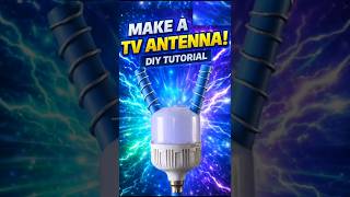 📡 “DIY TV Antenna – Boost Your Signal!”#DIYTVAntenna#TVSignalBooster#HomemadeAntenna#ElectronicsDIY