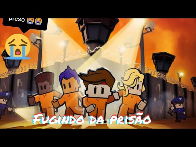 PLANO PARA FUGIR DA PRISÃO COM INSCRITOS !! - The Escapists 