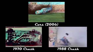 Cars (2006): The King vs Richard Petty - Crash Comparison