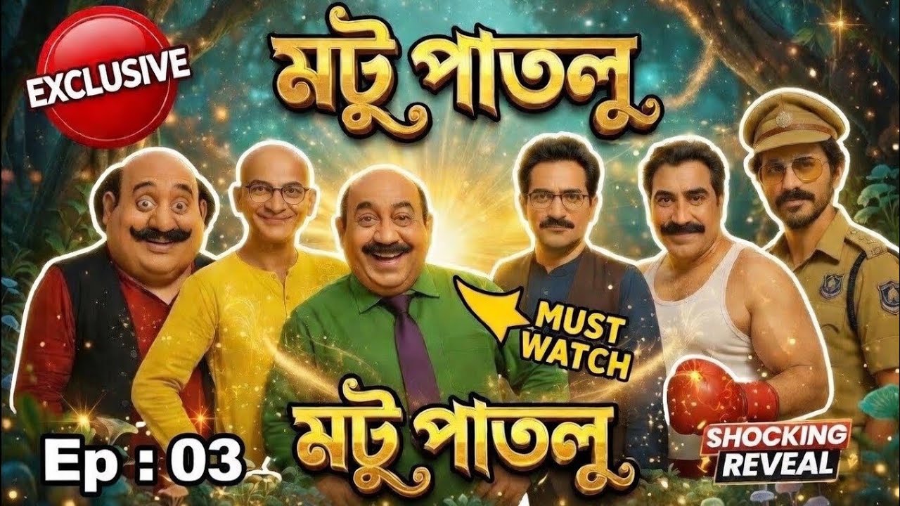 Episode : 03 | মটু পাতলু | জন চা ওয়ালার কাছ থেকে চাঁদা নিল! | Jon Tea ...