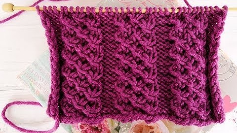 Узор "Звездочки" на резинке. Мастер класс. Просто для начинающих.