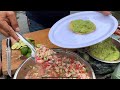 Ceviche mixto en cama de aguacate 🥑 camarón y filete de curvina tutorial completo