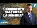 Rafael Paz: “Es incorrecto satanizar la minería” | ESM