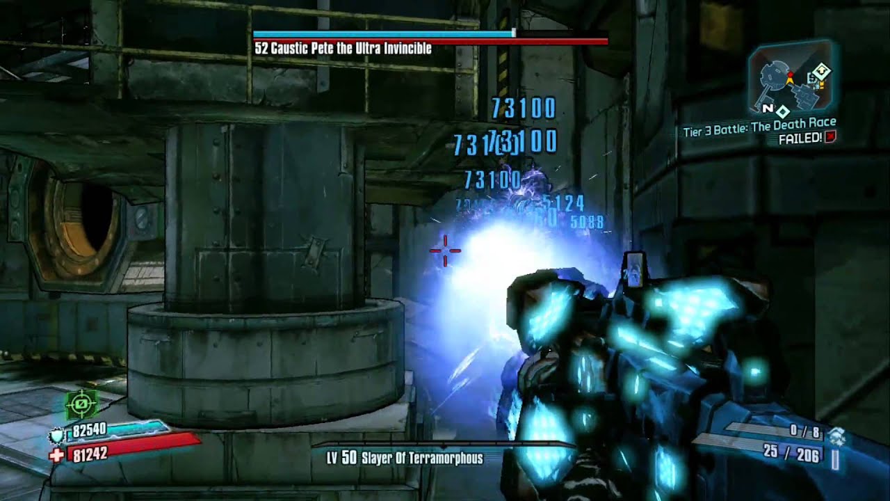 Ultra Invincible Borderlands 2 - Caustic Pete the Ultra Invincible EASY Glitch (DLC ...