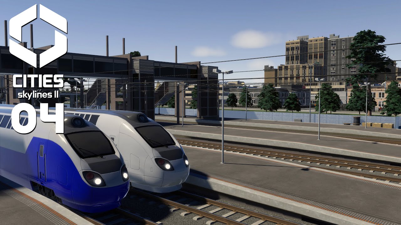 Cities Skylines 2 Let's Play Series - Setting the train stations, taxi stands and bus lines | EP.04