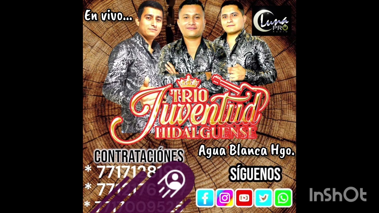 Trío Juventud Hidalguense... En vivo desde Agua Blanca Hgo... Encendido del árbol