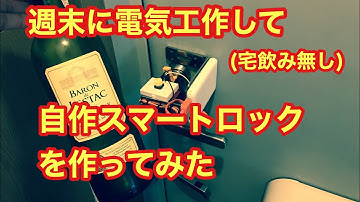 ※IFTTTとBlynkの仕様変更で2023年3月12日※現在使用不可※スマートロックを週末に電気工作して自作してみた　（計画的に部品を買ったら激安です）
