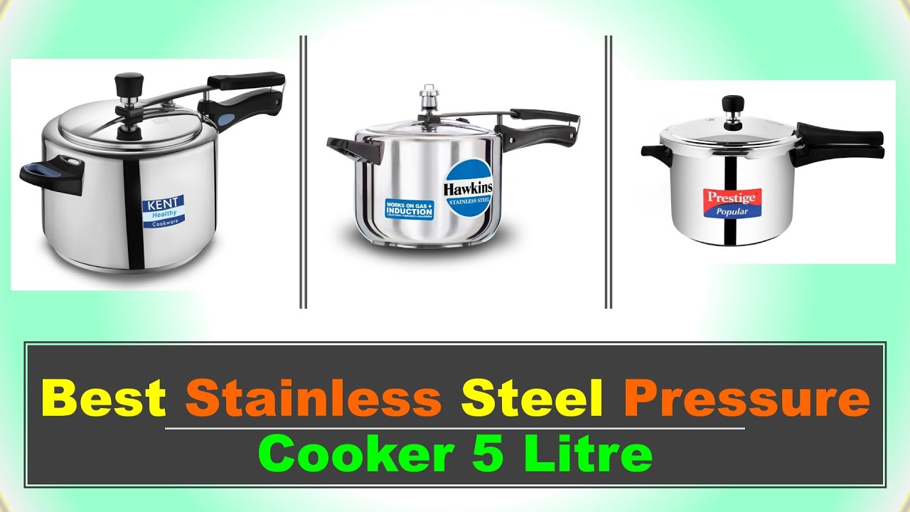 Best Stainless Steel Pressure Cooker 5 Litre in India with Price 2024 ⚡