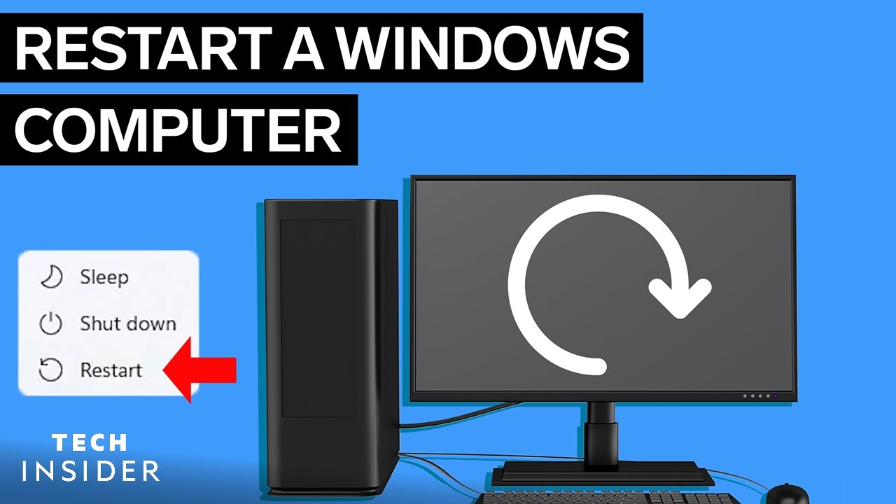 How To Restart A Windows Computer