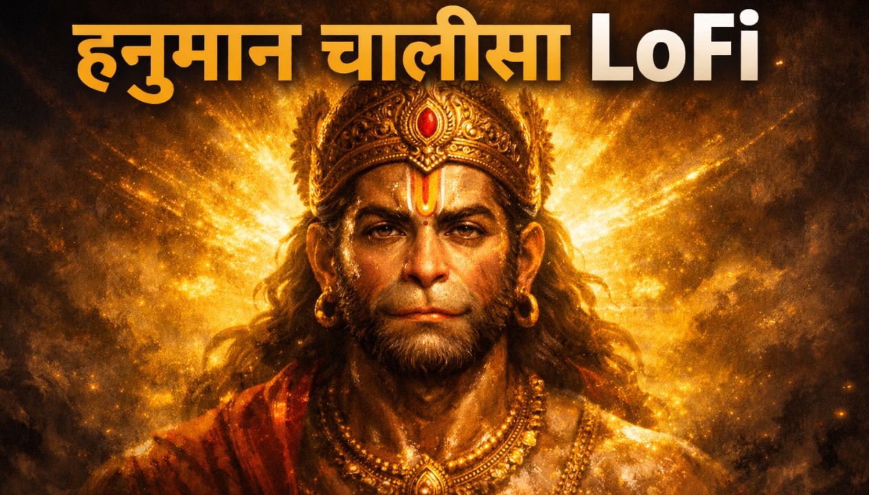 Hanuman Chalisa (LoFi) – श्री गुरु चरण सरोज रज | Calm & Soulful Bhakti