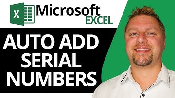How to Automatically Add Serial Number in Excel | Excel Tips 2025