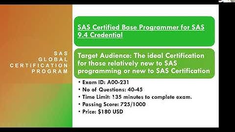 SAS Long term training Demo session