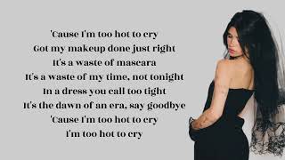 Nessa Barrett - Too hot to cry (Lyrics) Resimi