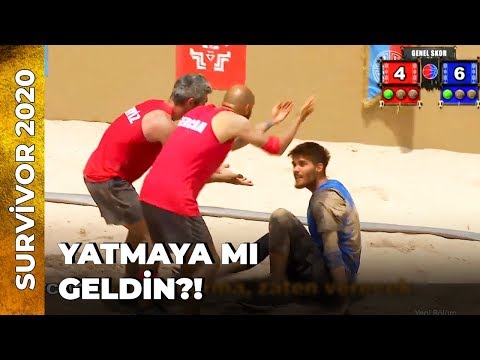 Sercan, Barış'ın Üzerine Yürüdü! | Survivor Ünlüler Gönüllüler