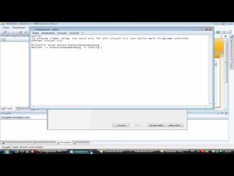 C++ : Hallo Welt Programm