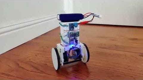 Smartphone-Controlled Arduino Self Balancing Robot