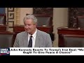 John Kennedy Reacts To Trump’s Iran Deal: “We Ought To Give Peace A Chance”