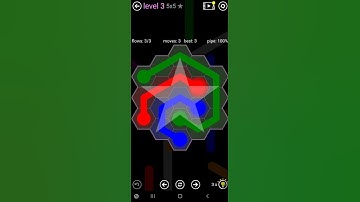 How To Solve Flow Free Hexes Flower Pack Level 3 Easy 5x5 Board Walk Through Solution Walkthrough