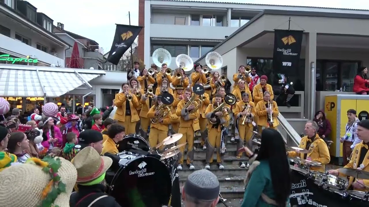 Aerdwybli Schränzer Thürnä - Sissacher Fasnacht Platzkonzärt 22.02.2026