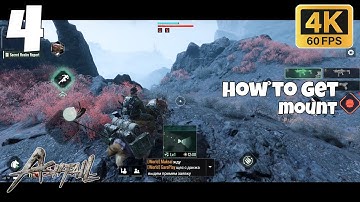 Ashfall walkthrough part 4 [4K] 60fps Ultra graphics MMORPG android iOS POCO F5 PRO