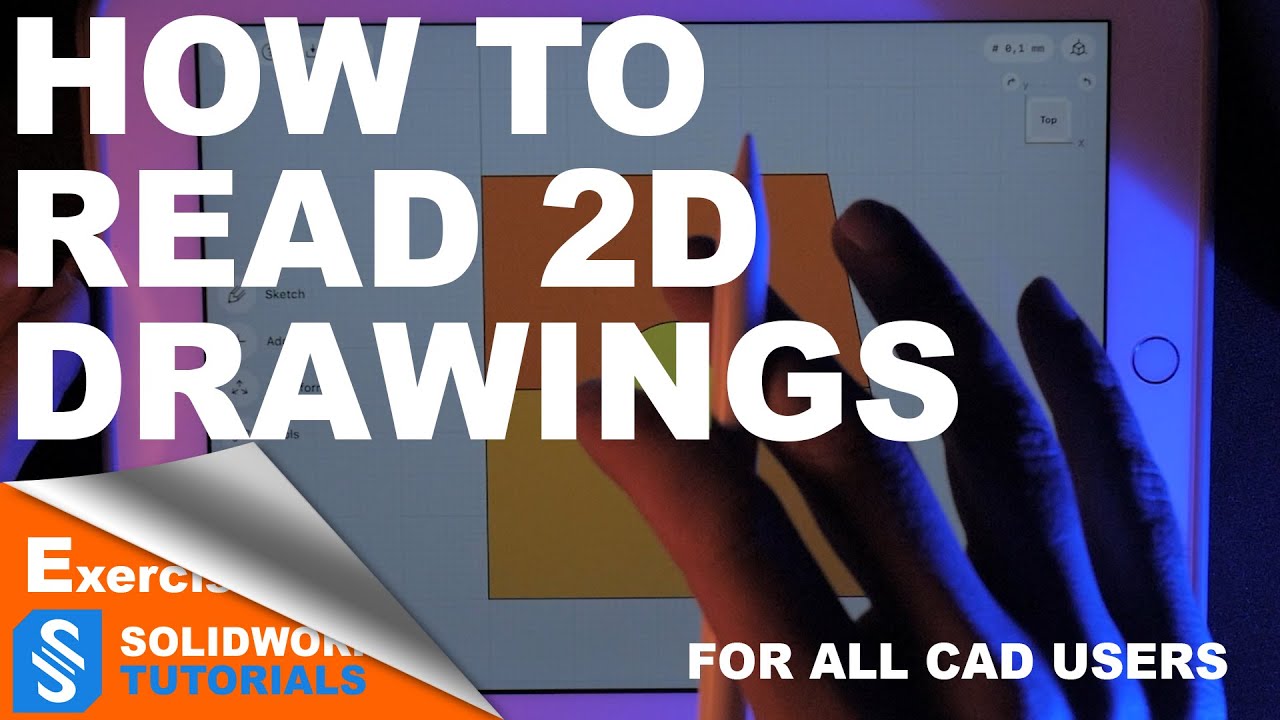 How to Read 2D Drawing and Convert Them Into a 3D Object (Using Shapr3D)