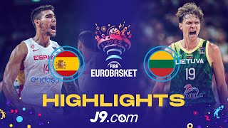 Spain 🇪🇸 - Lithuania 🇱🇹 | Round of 16 | Game Highlights