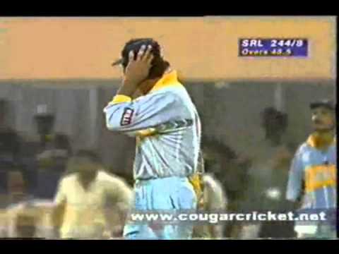 Sri Lanka Vs India World Cup 1996 Semi Final Highlights